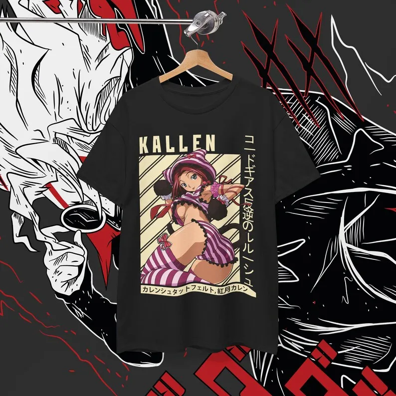 

Футболка унисекс с коротким рукавом и принтом «Код Геасс» для любителей аниме, высококачественная, на все сезоны