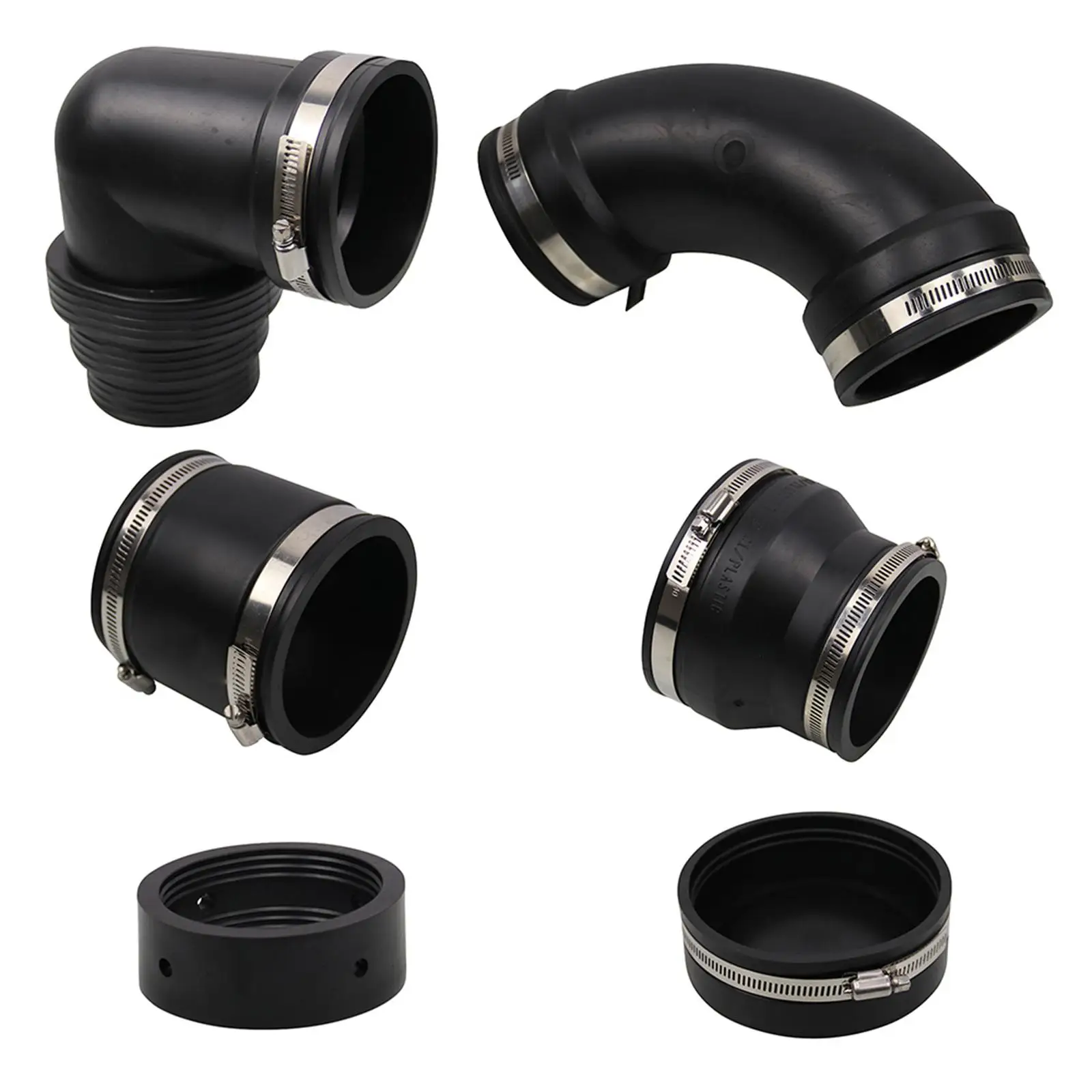 

RV Sewer Adapter Secure Seal for 3inch PVC Pipe Waste Line Hookup System Kit