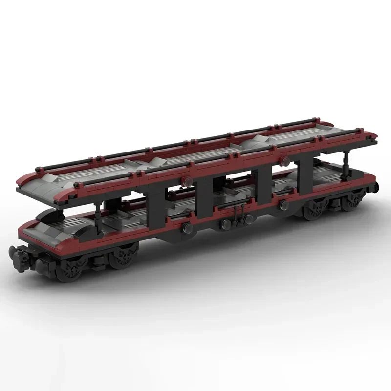 مركبات النقل الحضري Moc قوالب بناء سيارة النقل مقطورة نموذج بناء التكنولوجيا وحدات كتلة لتقوم بها بنفسك لعبة الهدايا