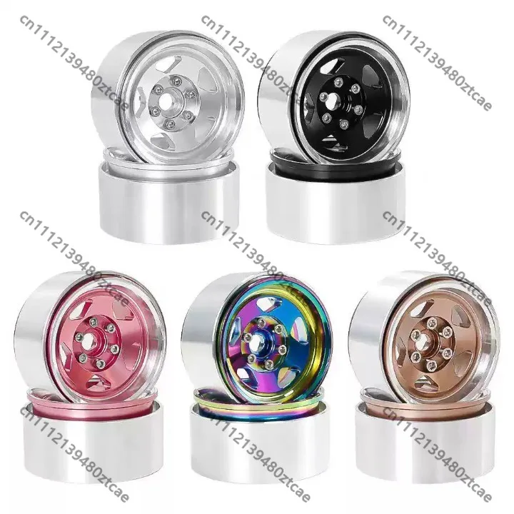 1.9 Inch 2.2 Inch Metal 5‑Spoke Simulation Wheel Hub For RC Crawler Off‑Road Car Upgrade Replacement Spare Parts
