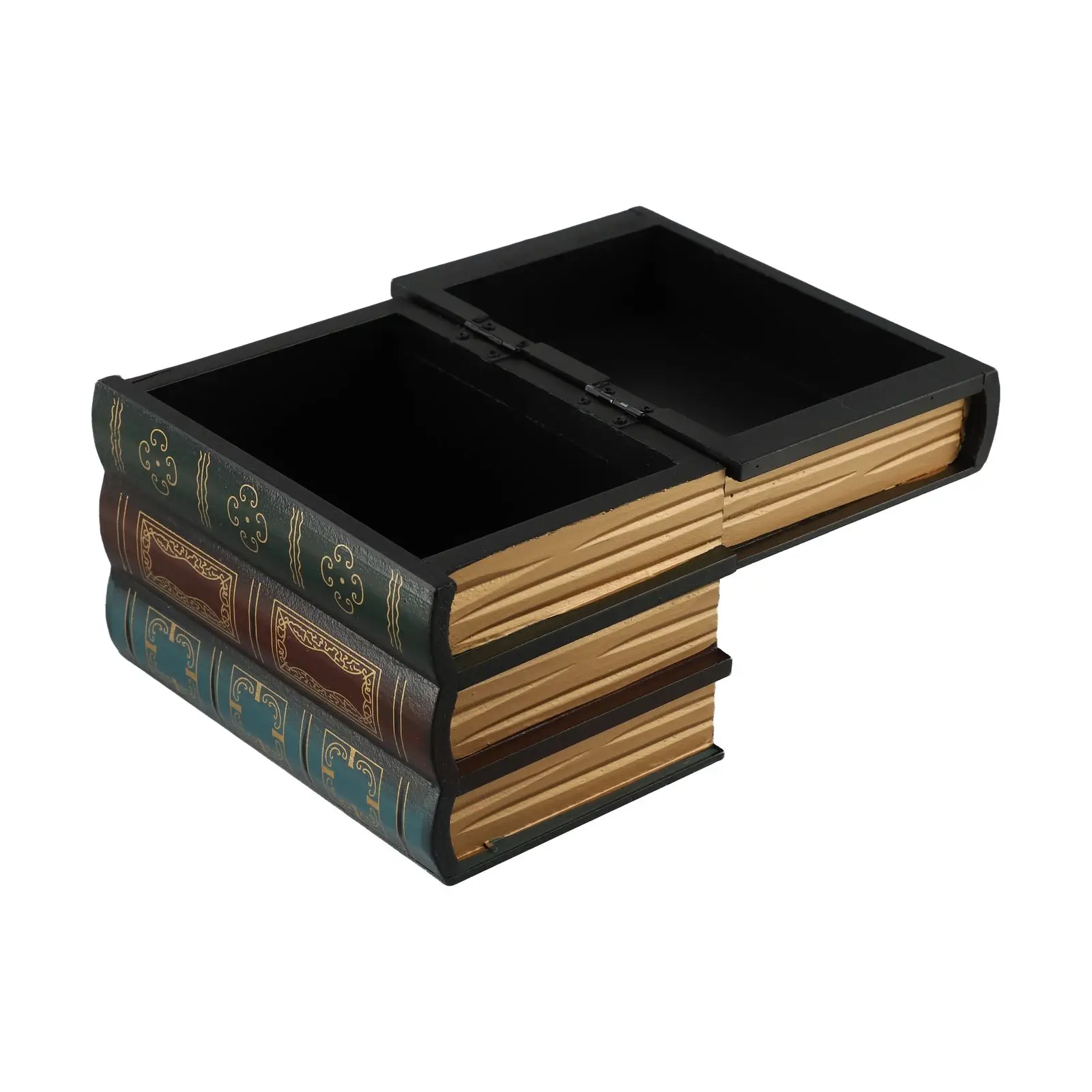 Perfect For Craftsmanship Office Decoration Desktop Decoration Openable Design Storage Box Craftsmanship Decor