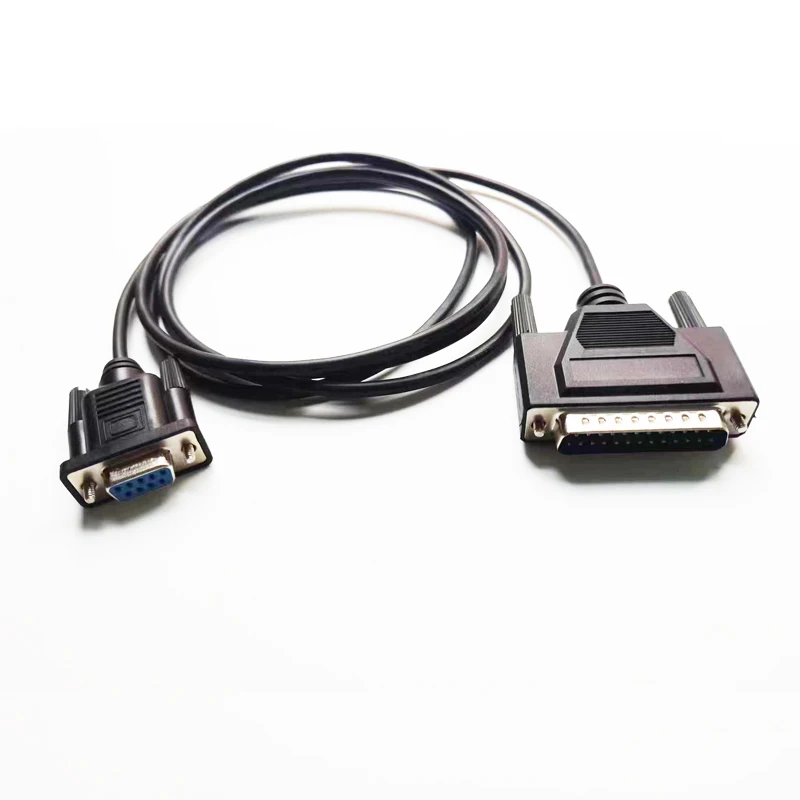 9 Pin D-sub DB9 Female to DB25 Male RS232 Serial Printer Cable for Epson Printer TM-T88VI TM-T88V