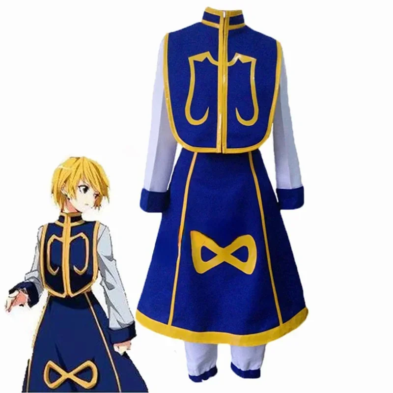 

Anime Manga Hunter X Hunters Cosplay Costumes Halloween Costumes Kurapika Chains Ring Earring Shirt Wig Role Play Clothing Suit