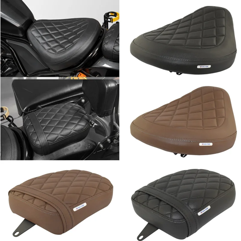 

waase For Honda Rebel 1100 CMX1100 CM1100 2021 2022 Front or Rear Solo Seat Cushion Synthetic Leather