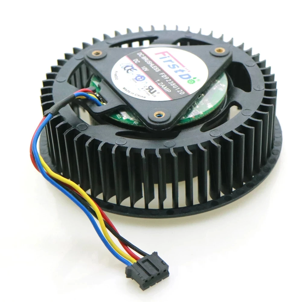 FD9238U12D DC12V 1.2A 75mm 37*37*37mm VGA Fan For ASUS GTX960 TURBO GTX970 OC Graphics Card Cooler Cooling Fan