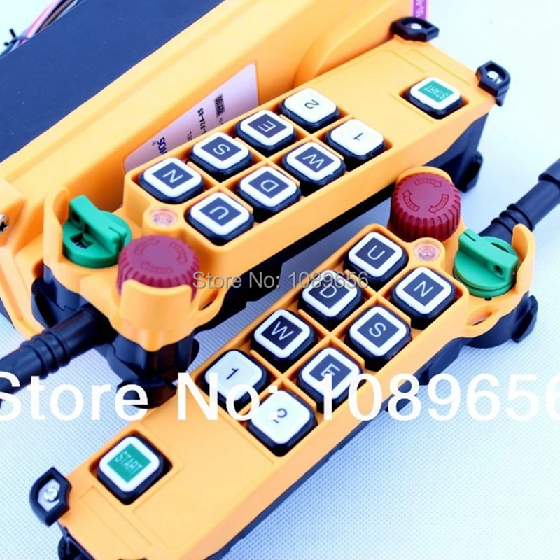 HS-8S 2Transmitter+1Receiver Hoist Crane Radio Control Industrial Wireless Remote Controller