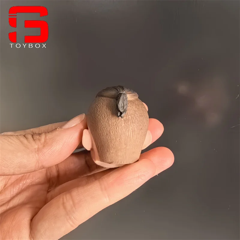 1/6 Skala Męska głowa wojownika Rzeźba Model Pasuje do 12-calowej męskiej figurki żołnierza Lalki ciała