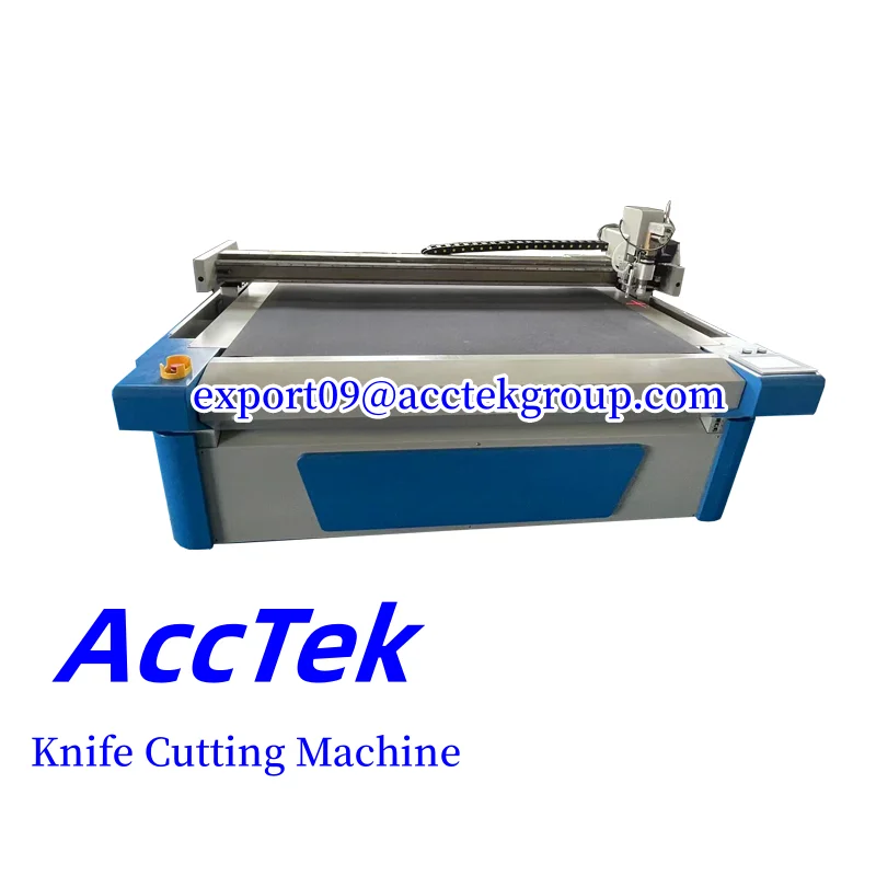 Corrugated Paper Sticker Cloth Fur CNC Knife Cutting Machine 1000*600mm Small Size Cloth Making Tools