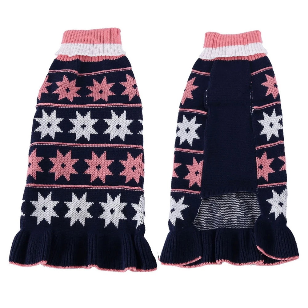 Dog Winter Clothes Knitted Pet Clothes For Small Medium Dogs Chihuahua Puppy Pet Sweater Yorkshire Pure Dog Sweater Pet Supplies