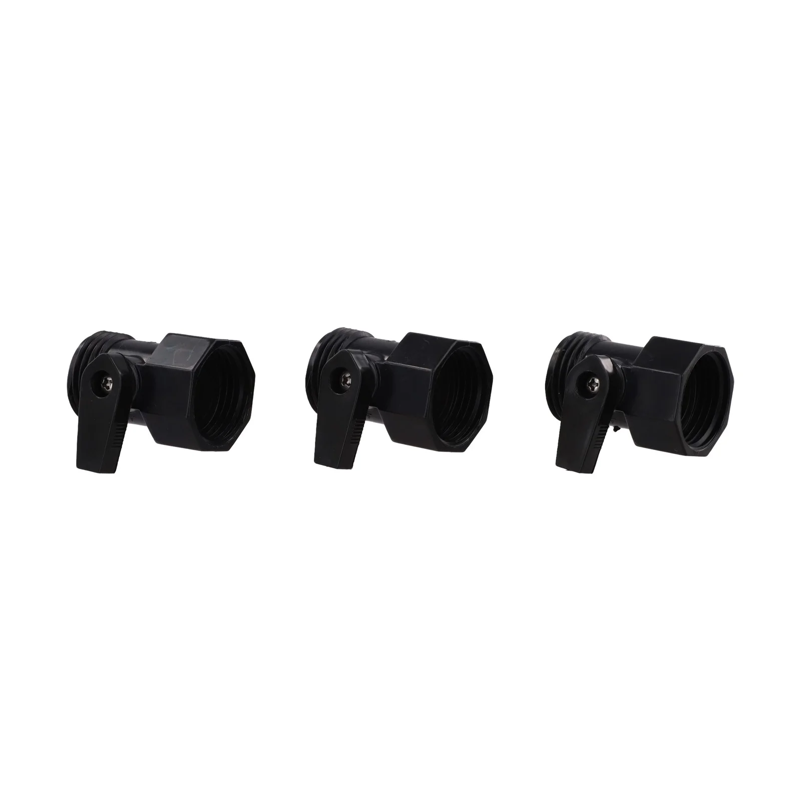Ball Valve Plastic Garden Hose Valve Compatible With Standard Hoses Leak-Free Operation Lightweight Construction