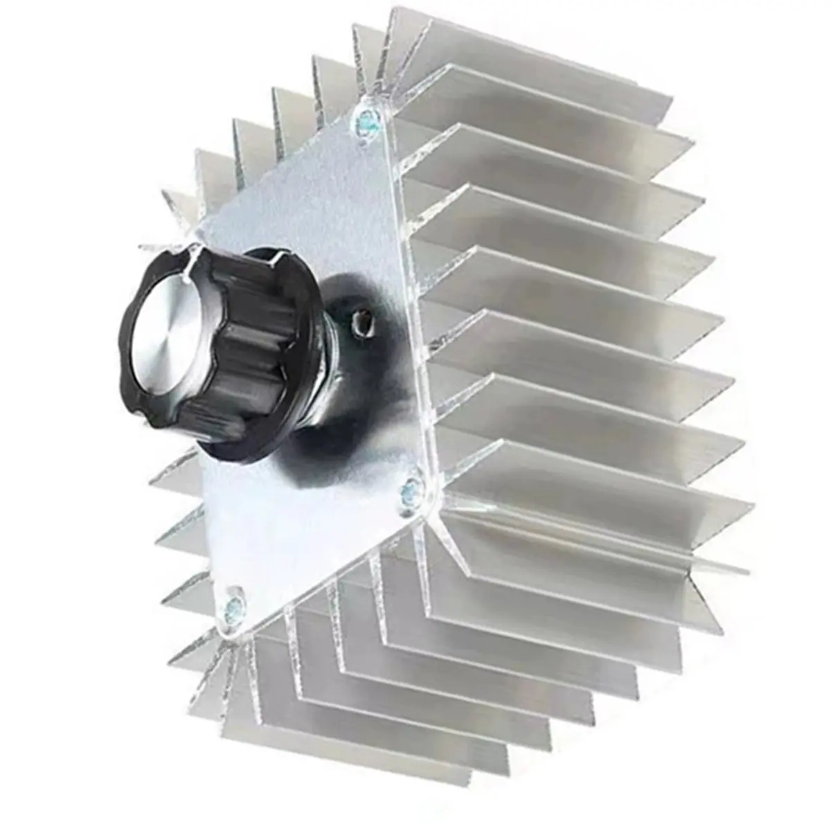 Light Weight High-Power Electronic Voltage Regulator 5000W 220V with Shell SCR Regulator Temperature Regulation Dimming