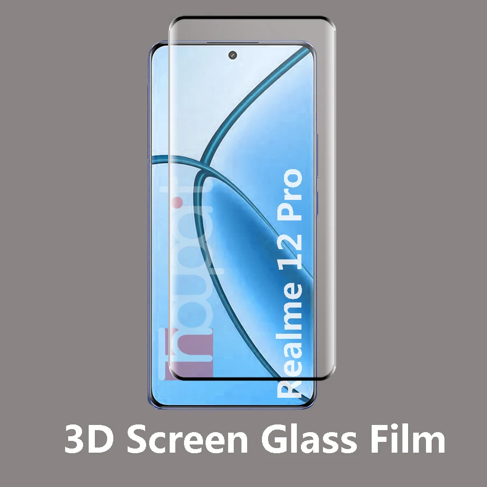 6 in 1 Tempered Glass For Realme 12 Pro Plus Screen Protector Camera Lens Film Realme 12 Pro Glass