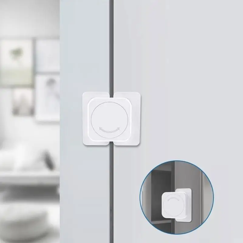 

652F Safety Locks Refrigerator Door Lock Multi-function Baby Anti-Pinching Hand