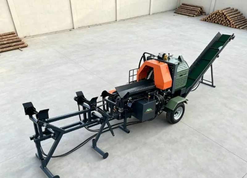 Portable Single Phase Electric Wood Splitter 10Ton Vertical Log Splitter Household Garden Firewood Splitting Machine