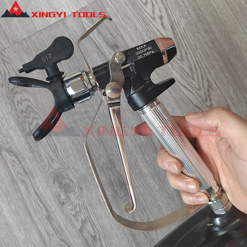 Professional Airless Spray Gun With 517 Spray Tip Airless Spraying Machine For TItan Wagner Paint Sprayers