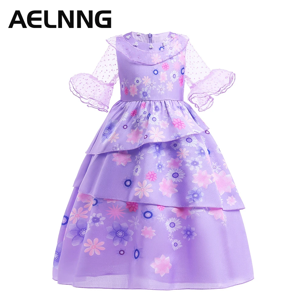 

Children's Princess Dress For Girls Fairy Magic Series Dresses Halloween Cosplay Clothing Asymmetrical Party Skirt Y004