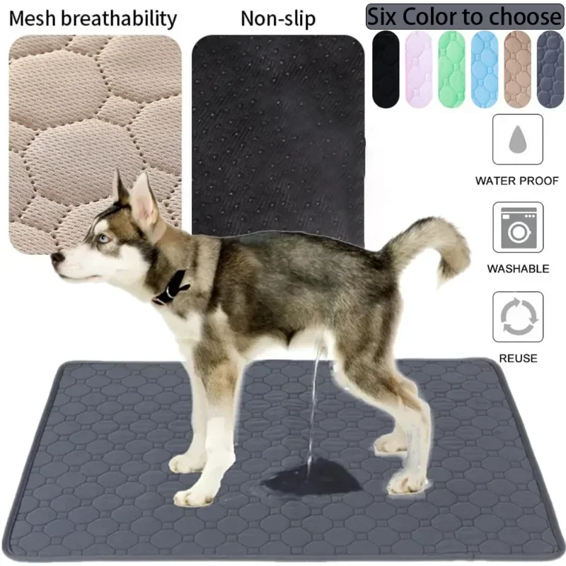 

Washable Dog Pad Blanket Absorbent Diaper Washable Puppy Training Pad Pet Bed Urine Mat for Pet Car Seat Cover