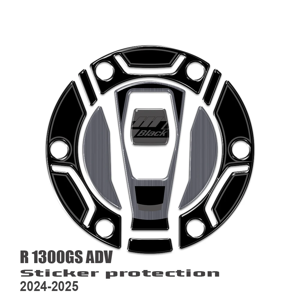 GS 1300 ADV Fuel Tank Cap Protector Fuel Tank 3D Sticker For BMW R1300GS Adventure Triple Black 2024 2025