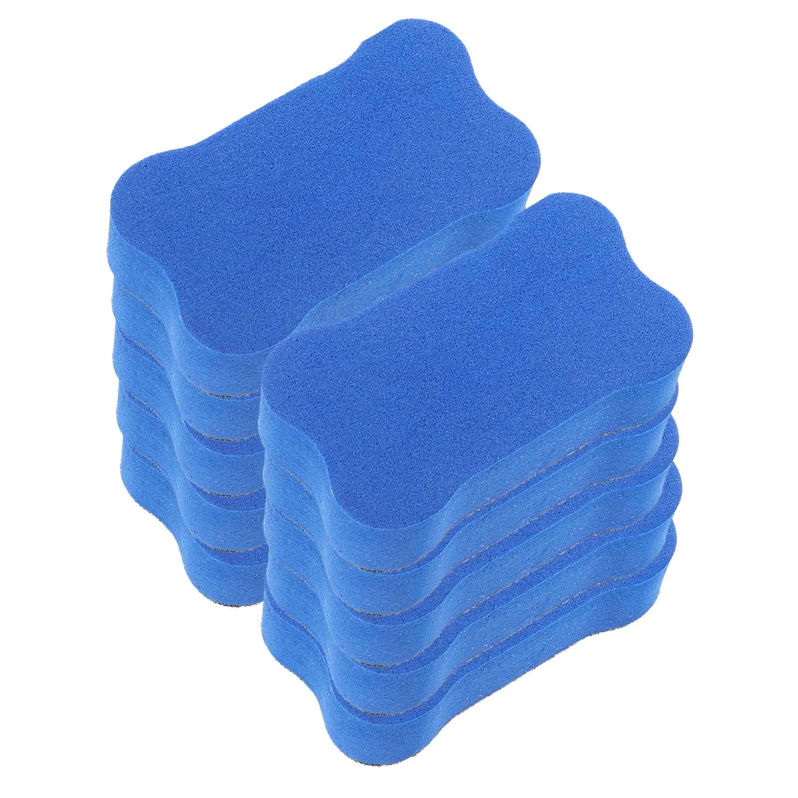 

24Pcs Dry Erase Erasers Whiteboard Erasers Set Lightweight Washable Portable Eva Felt Cloth Bone-Shaped for Home Office Training