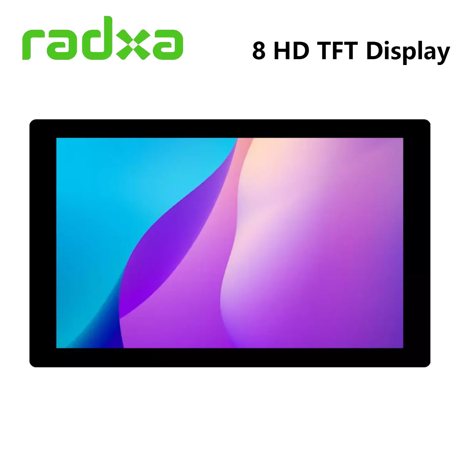 Radxa Display 8Inch HD 800*1280 TFT Display Supports 5-point Capacitive Touch PWM Brightness Control Color Enhancement