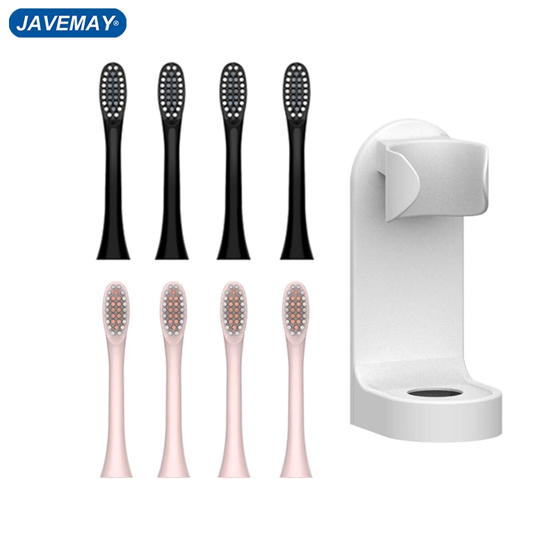 Electric Toothbrush Head Soft Sonic Rechargeable Replacement Washable Whitening Sensitive Tooth Brush Heads for JAVEMAY J189