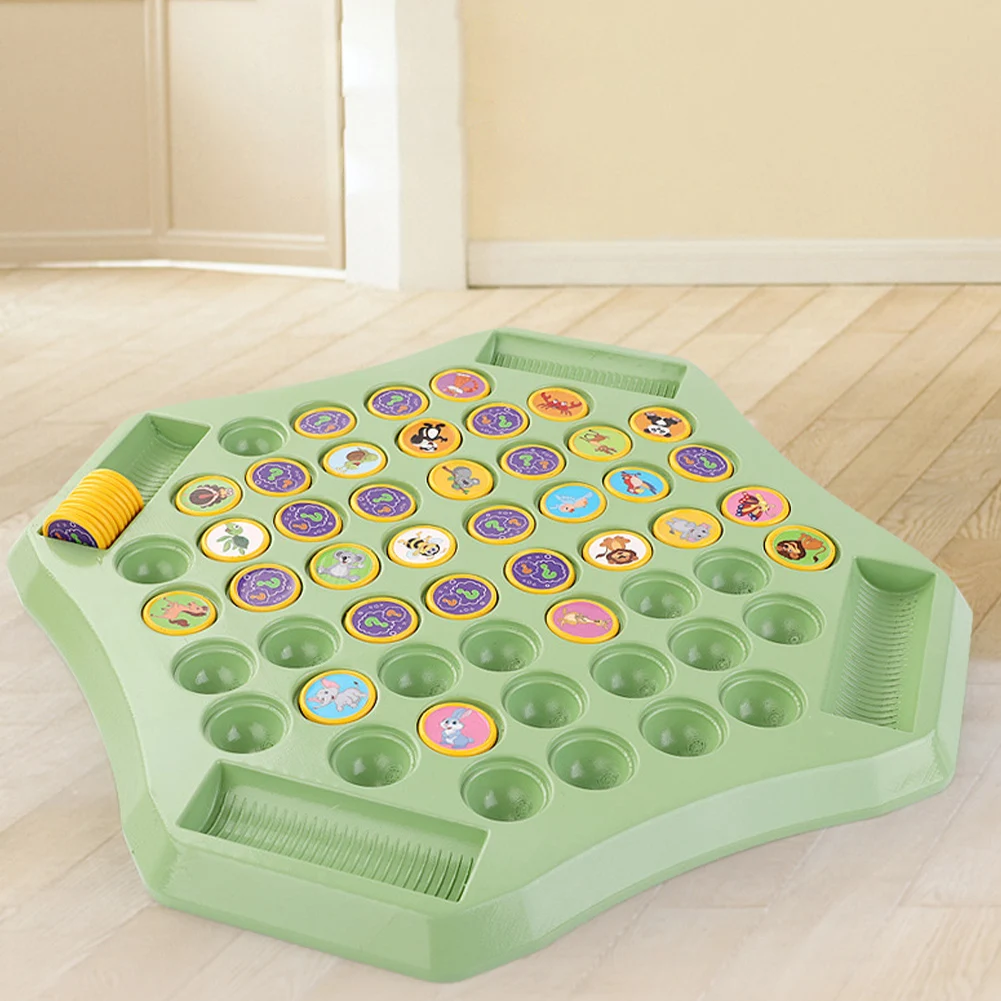 

Classic Strategy Game Animal Flip Chess Memory Chess Game for Kindergarten Preschool Gathering