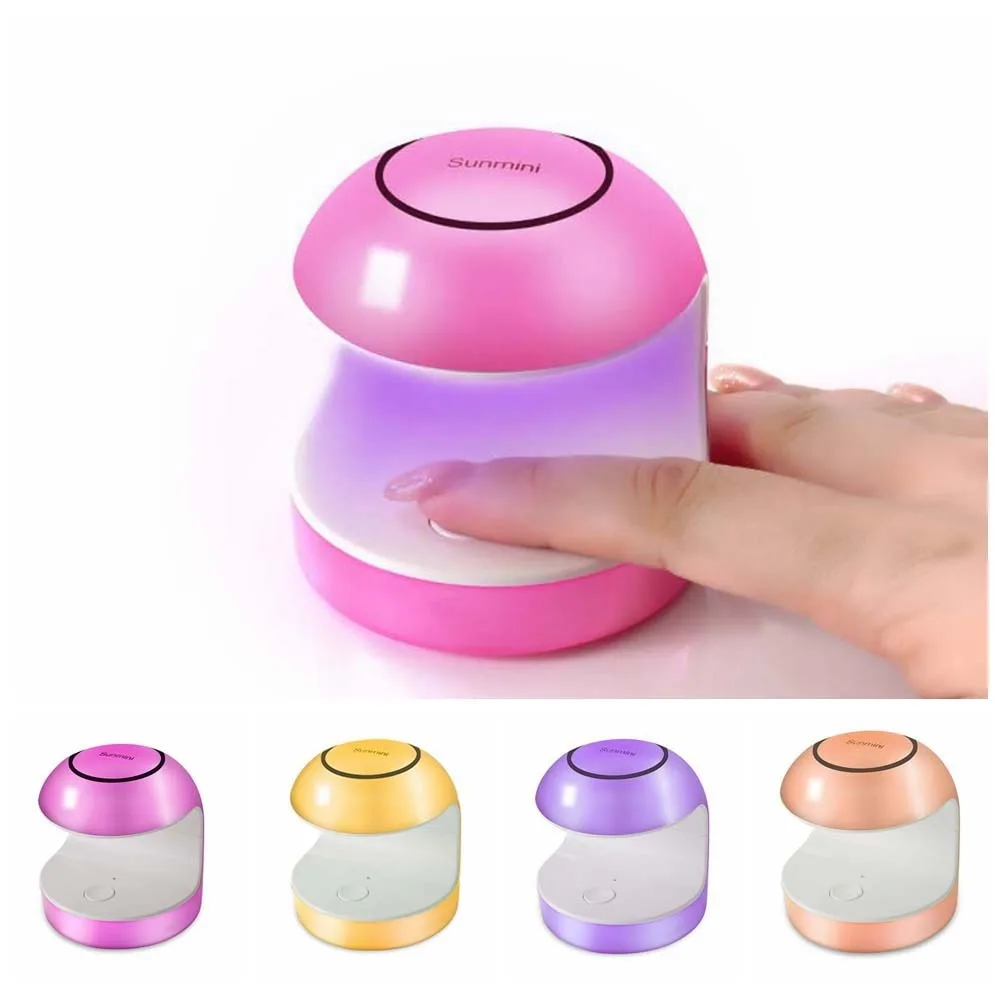 Nail Phototherapy Nail Drying Lamp Manicure Tools UV LED Gel Polish Cured Mini Nail Dryers Mini Single Finger Dryers 18W