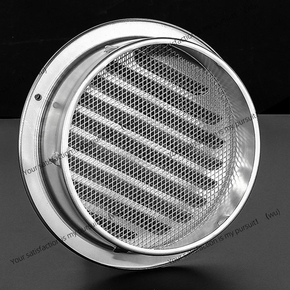 Round Stainless Steel Air Vent Grille Insect Protection Exterior Wall Ducting Ventilation Tool 80/100/120/150/160/180/200/300mm