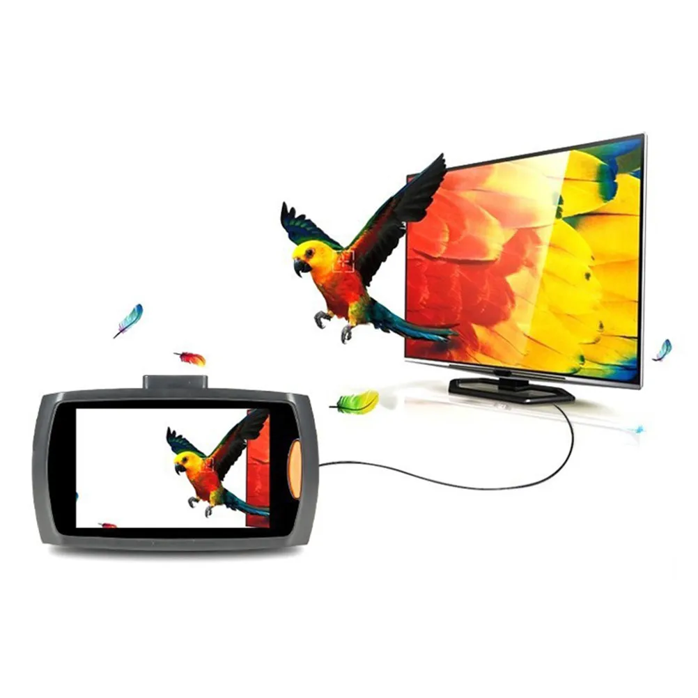 

Видеорегистратор 1080P с 2,4-дюймовым TFT LCD-экраном, углом обзора 120 градусов, ночным видением, G-сенсором, датчиком гравитации и записью движения