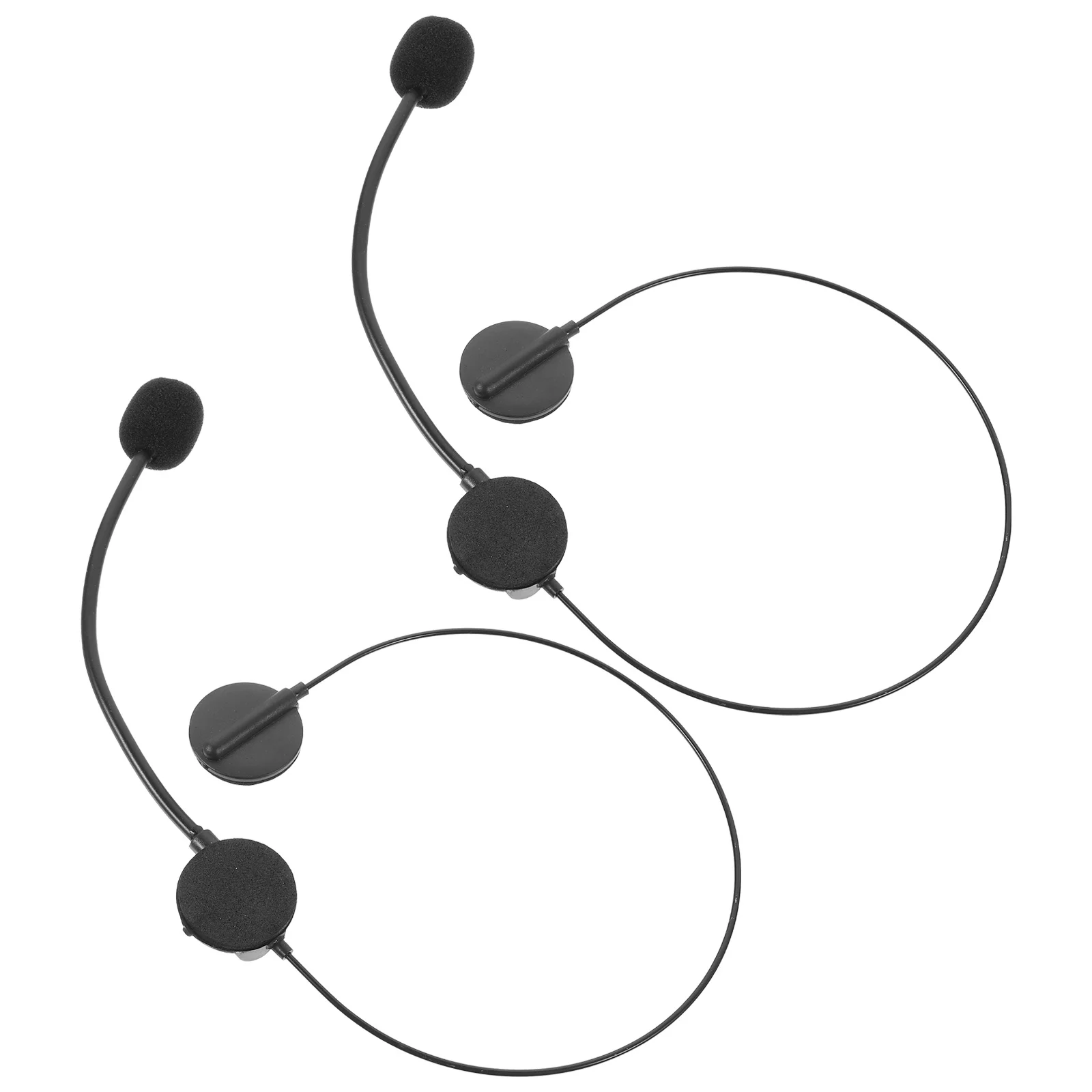 2개 세트 어린이 가수 스타 헤드폰 유아 코스프레 마이크 세트 록 스타 액세서리 역할 놀이 파티 선물 실내용 선물