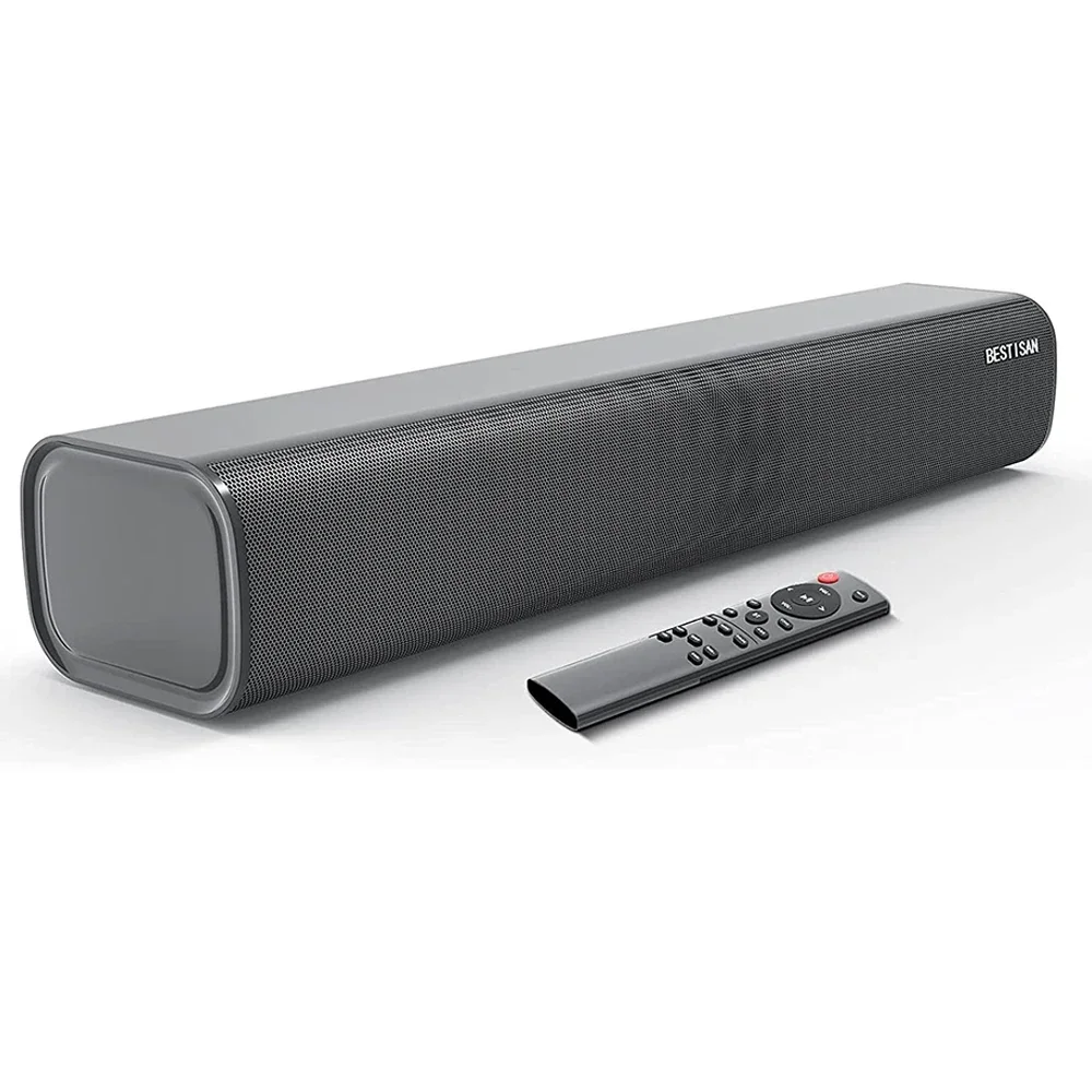 60w Sound bar HiFi-Lautsprecher 5. 1 Heimkino-Soundsystem Bluetooth-Lautsprecher Subwoofer Sound bar Unterstützung USB optischer Lichtbogen für TV-PC