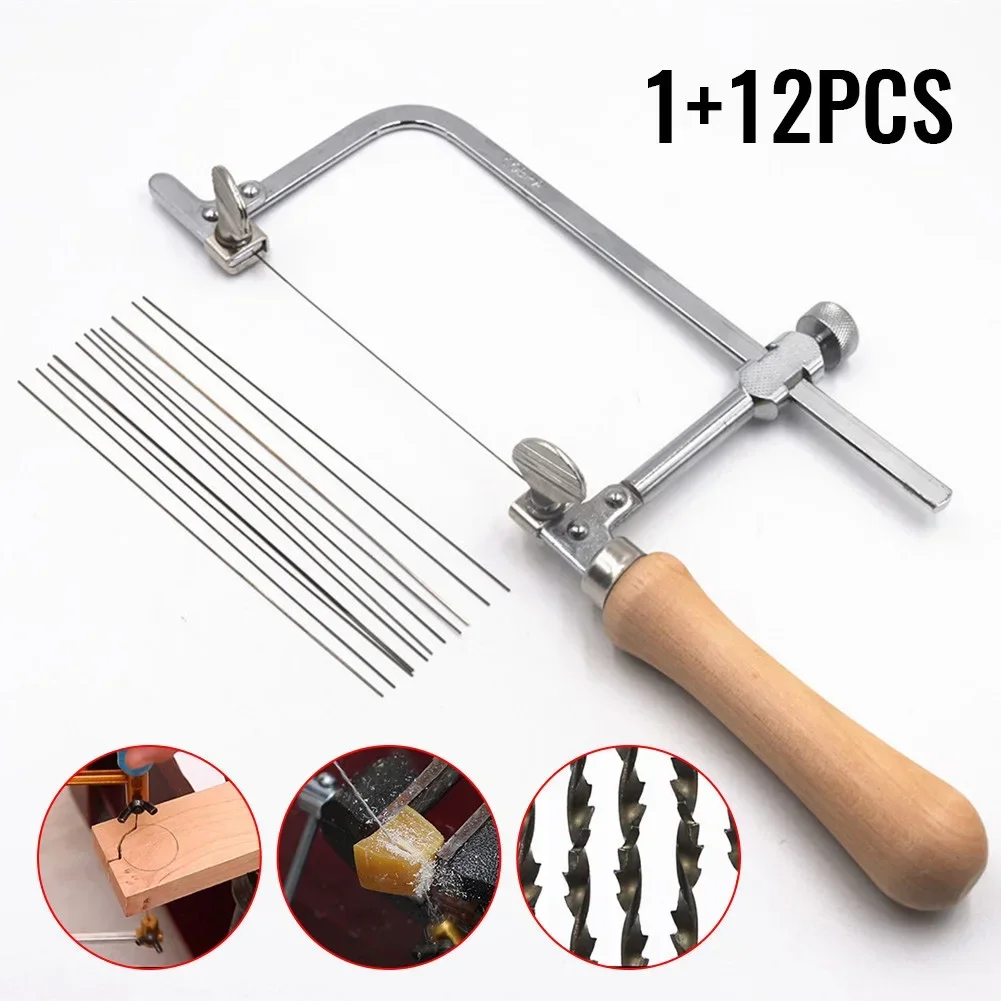 High Quality 13pcs Repair Suitable U Shape 75*200 Wood Adjustable Tightness Curves Detachable For Jewelry Repair