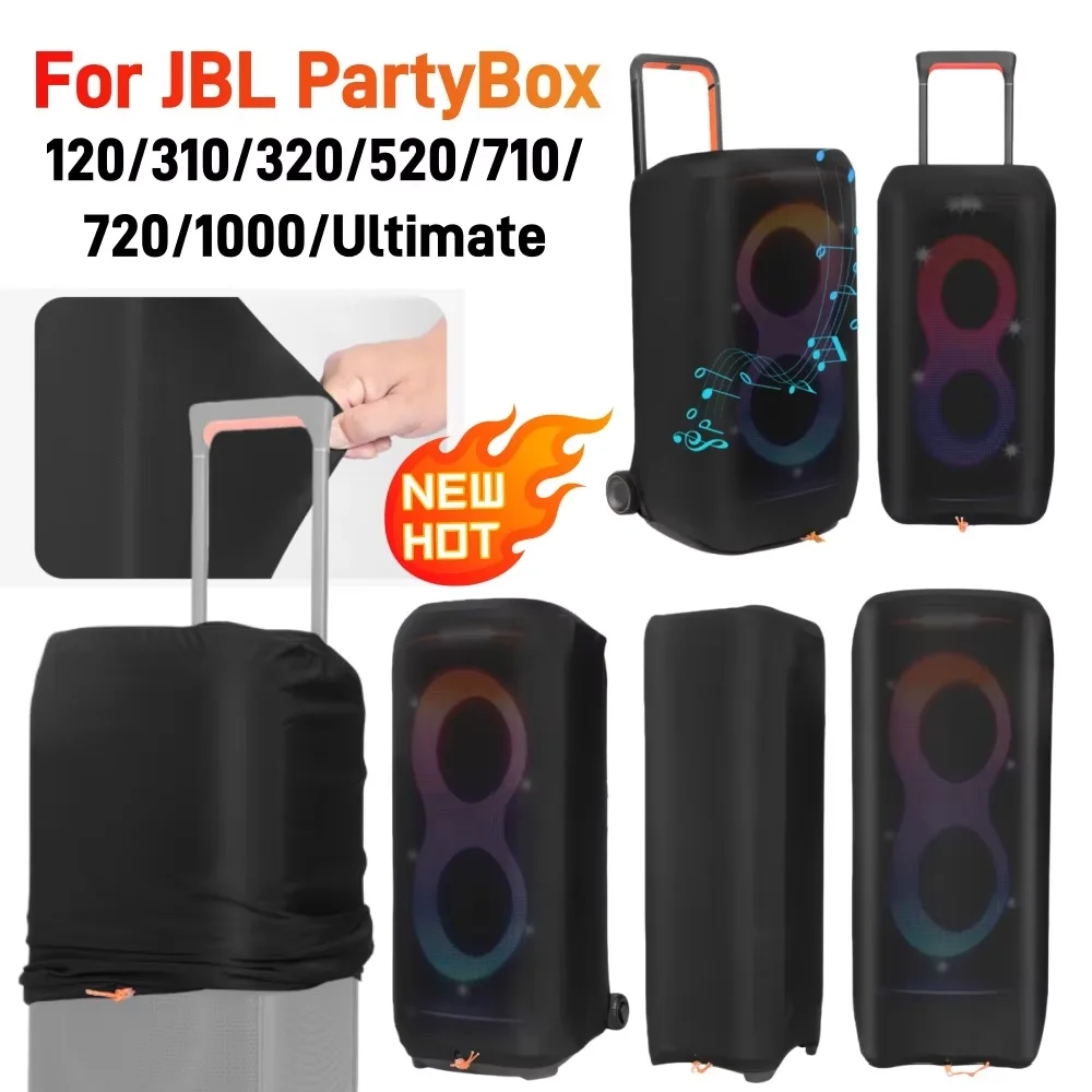 Protective Cover Stretch Dust Cover For JBL PartyBox 120/310/320/520/710/720/1000/Ultimate Speaker Dustproof Sleeve Protector view 2