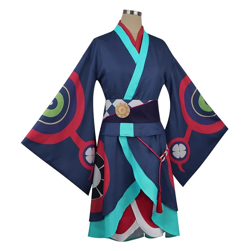 

Anime Mononoke Cosplay The Medicine Seller Costume Adult Men Kimono Belt Outfits for Halloween Christmas Carnival Party Suit