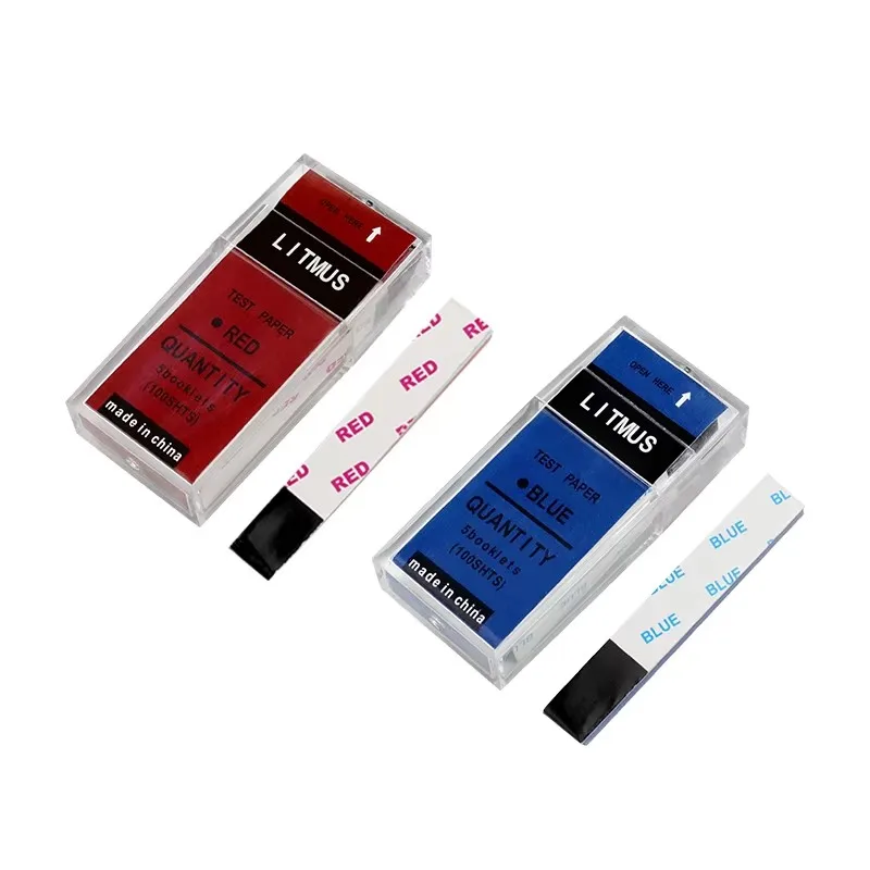 pH Acid Base Indicator Test Strips Quick pH Level Testing Strips Multipurpose Liquid Testing Paper Box Package