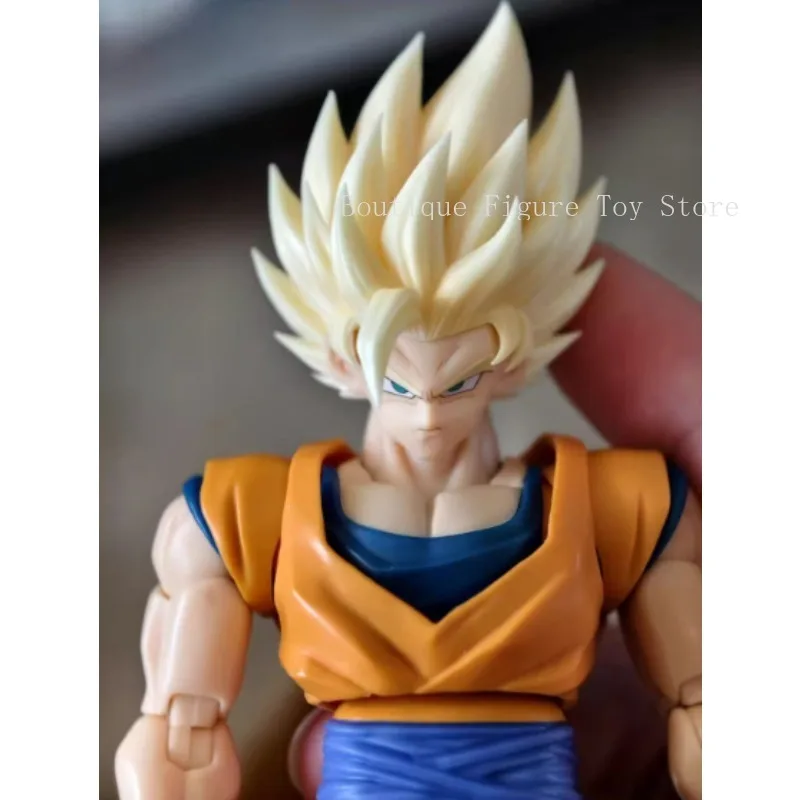 متوفر في المخزون DKO لعبة دراغون بول سوبر سايان سون جوكو SSJ2 رئيس نحت أنيمي عمل نموذج لجسم لعبة هدية