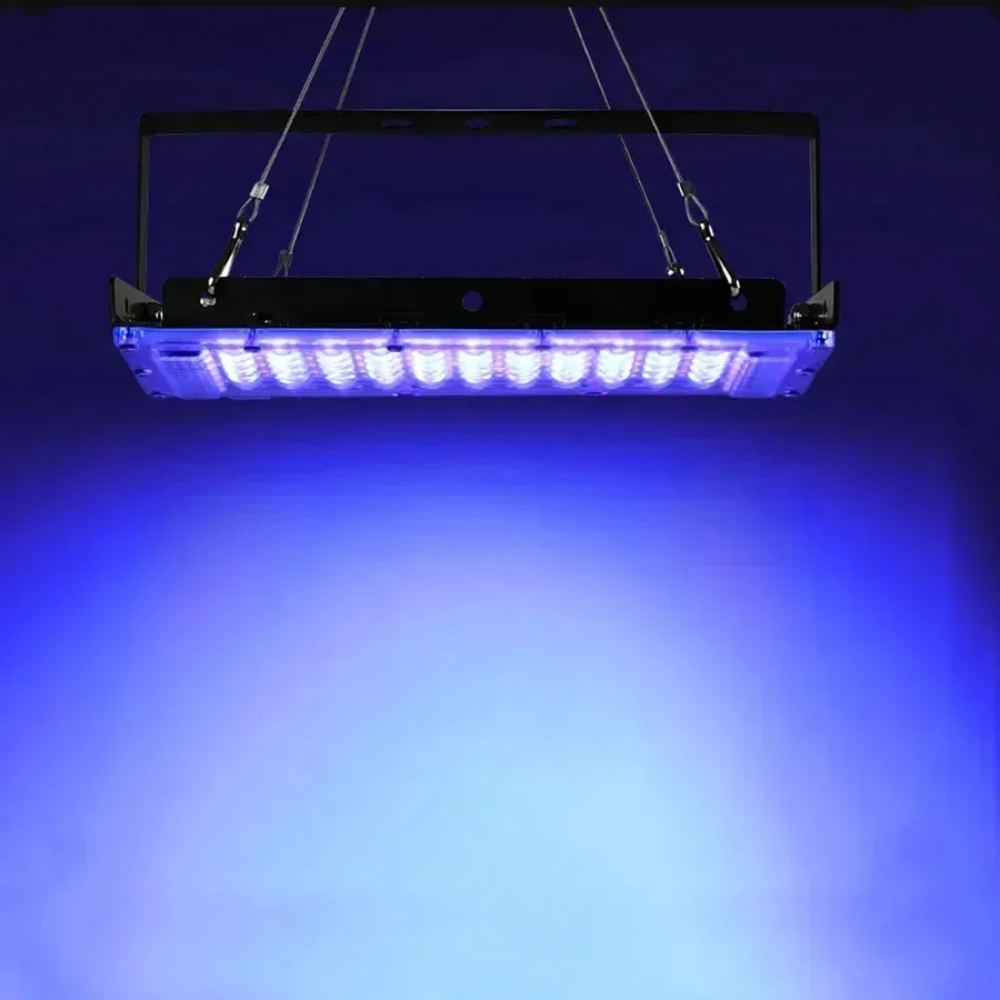 Lampade a LED UV a luce nera che polimerizza la luce nera da palcoscenico con effetto di inondazione ultravioletta per decorazioni per feste in discoteca DJ di danza di Natale di Halloween