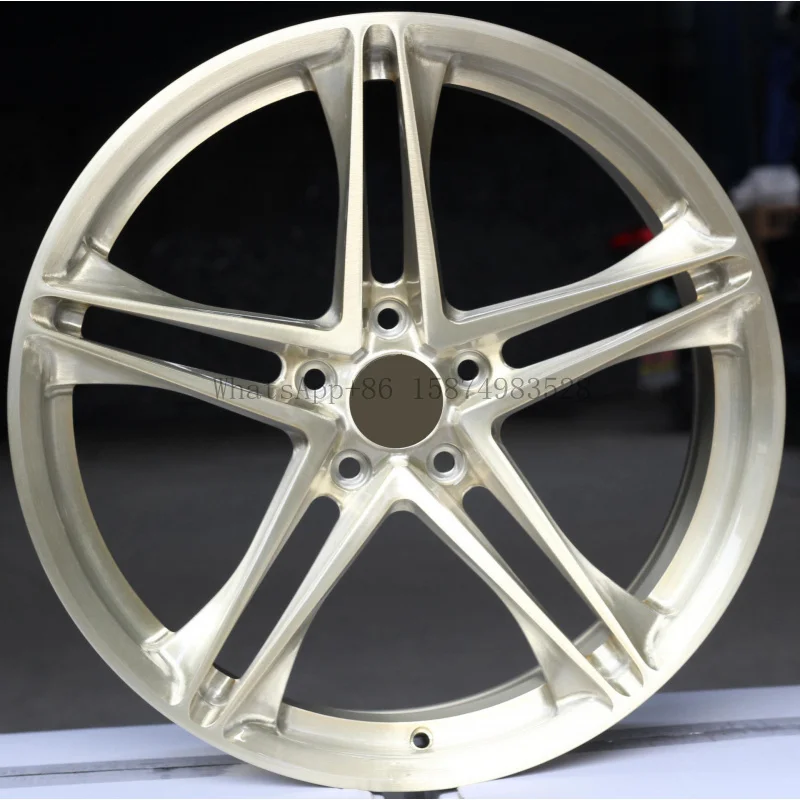 

Classic Brushed Gold High-End Forged Aluminum Alloy6061Material23Inch Factory Direct Supply