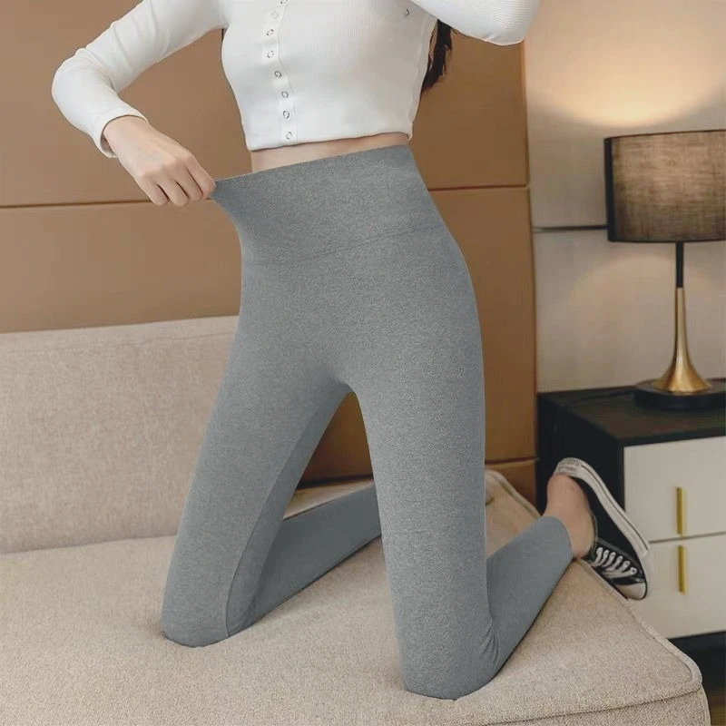 Onzichtbare kruisbroek, dubbelzijdig fluweel Duits fluweel verdikte thermische broek, een must-have artefact voor damesuitjes