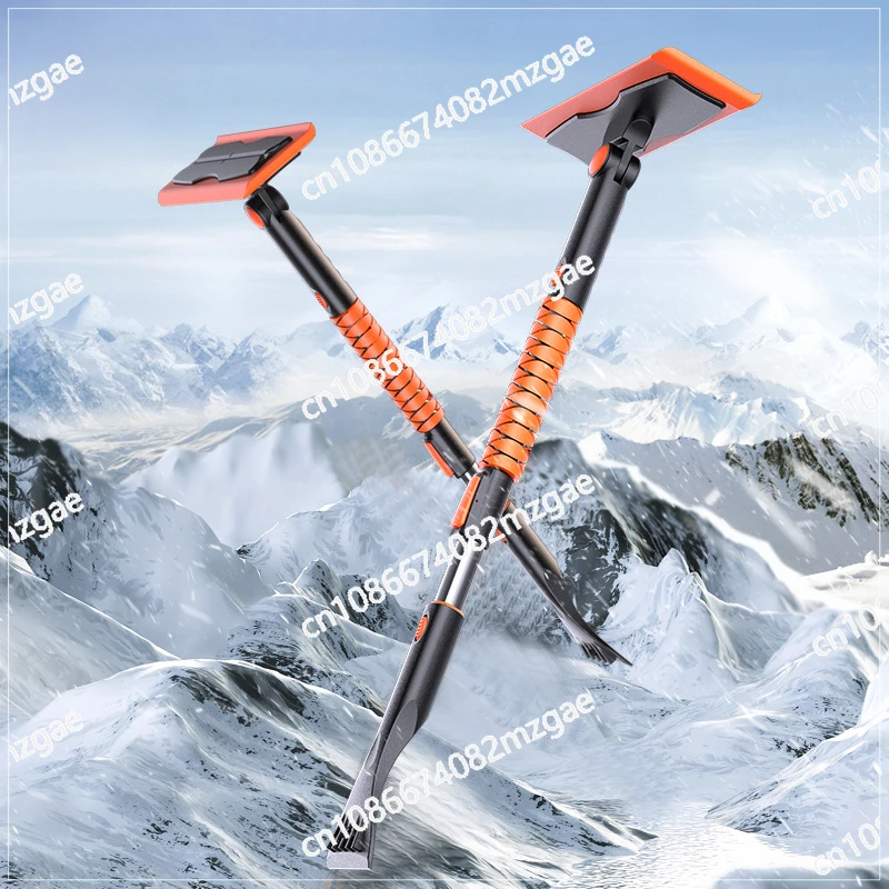 Portable Car Snow Removal Tools Multifunctional Telescopic Snow Shovel Detachable Practical Snow Brush for Car