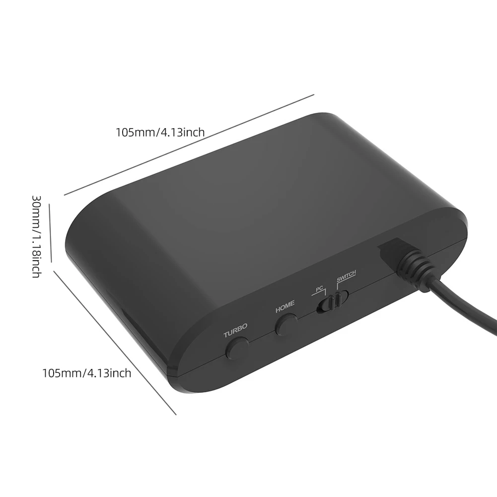 Convertisseur adaptateur USB pour Nintendo Switch 64, modèle OLED, adaptateur de contrôleur, prise en charge Turbo Gaming, adaptateur USB sans fil