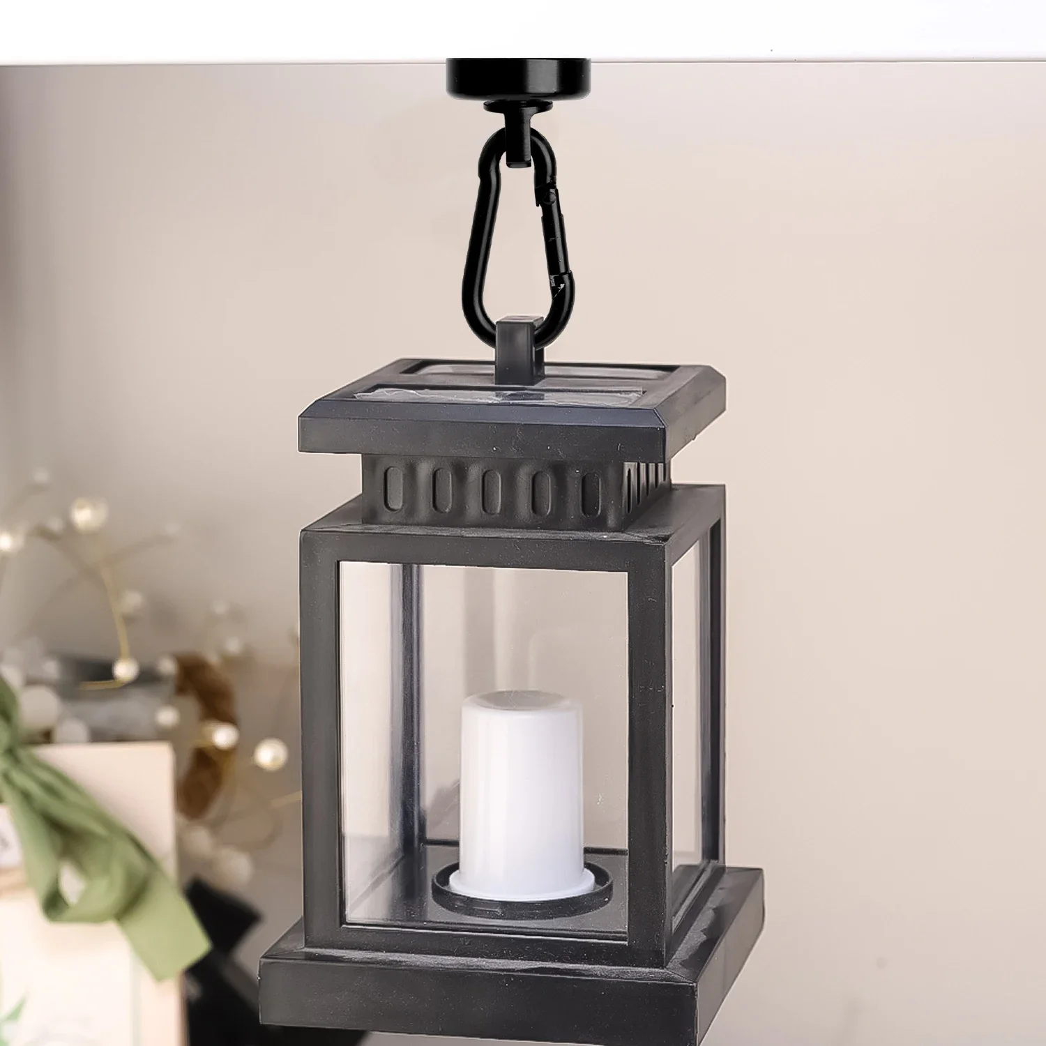 Heavy Duty Carabiner Magnetic Hooks 360°Rotating Strong  Magnet Ring Keychain Hanging Hook with Swivel Storage Rack