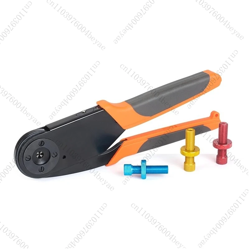 HD‑2612 Hand Crimping Plier Adjustable Aviation Pin Wire Crimper Tool for Solid Pin & Heavy‑Duty Pin Crimping