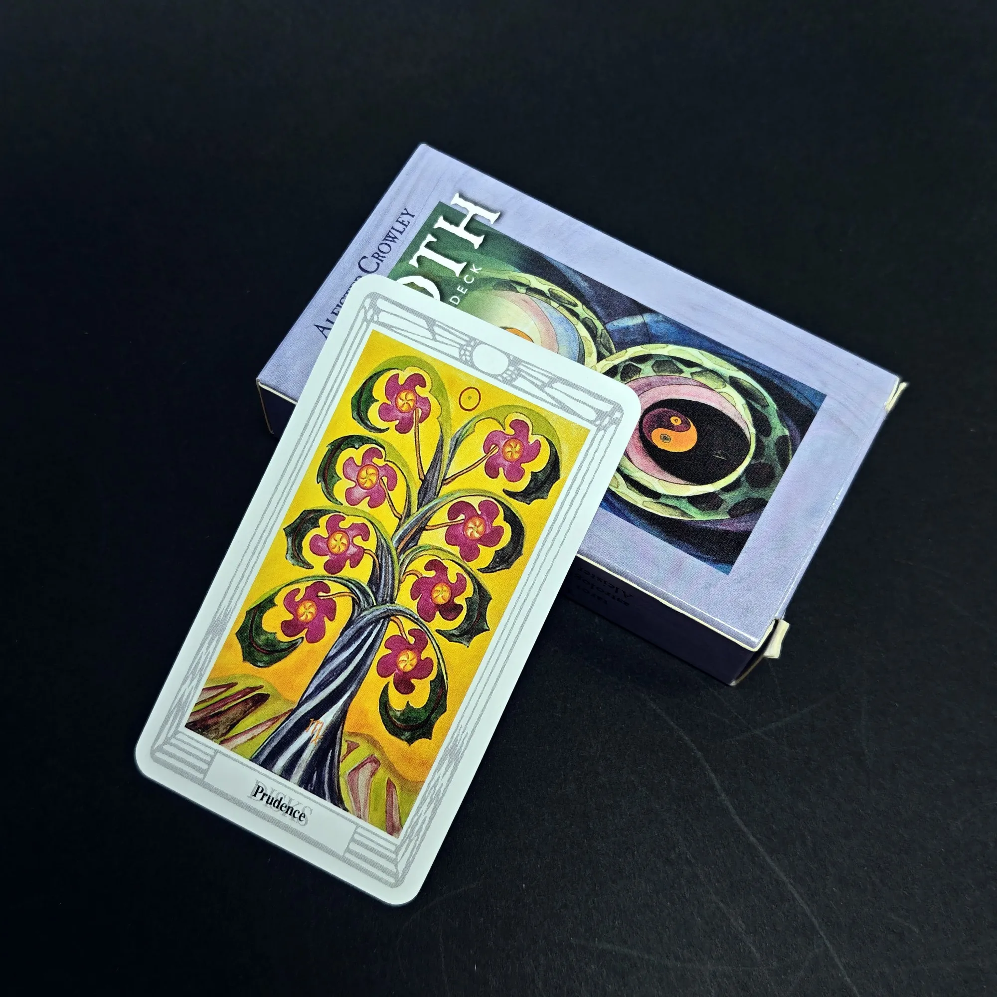 

Thoth Tarot Cards Divination Deck English Versions Edition Oracle Board Playing Table Games For Party