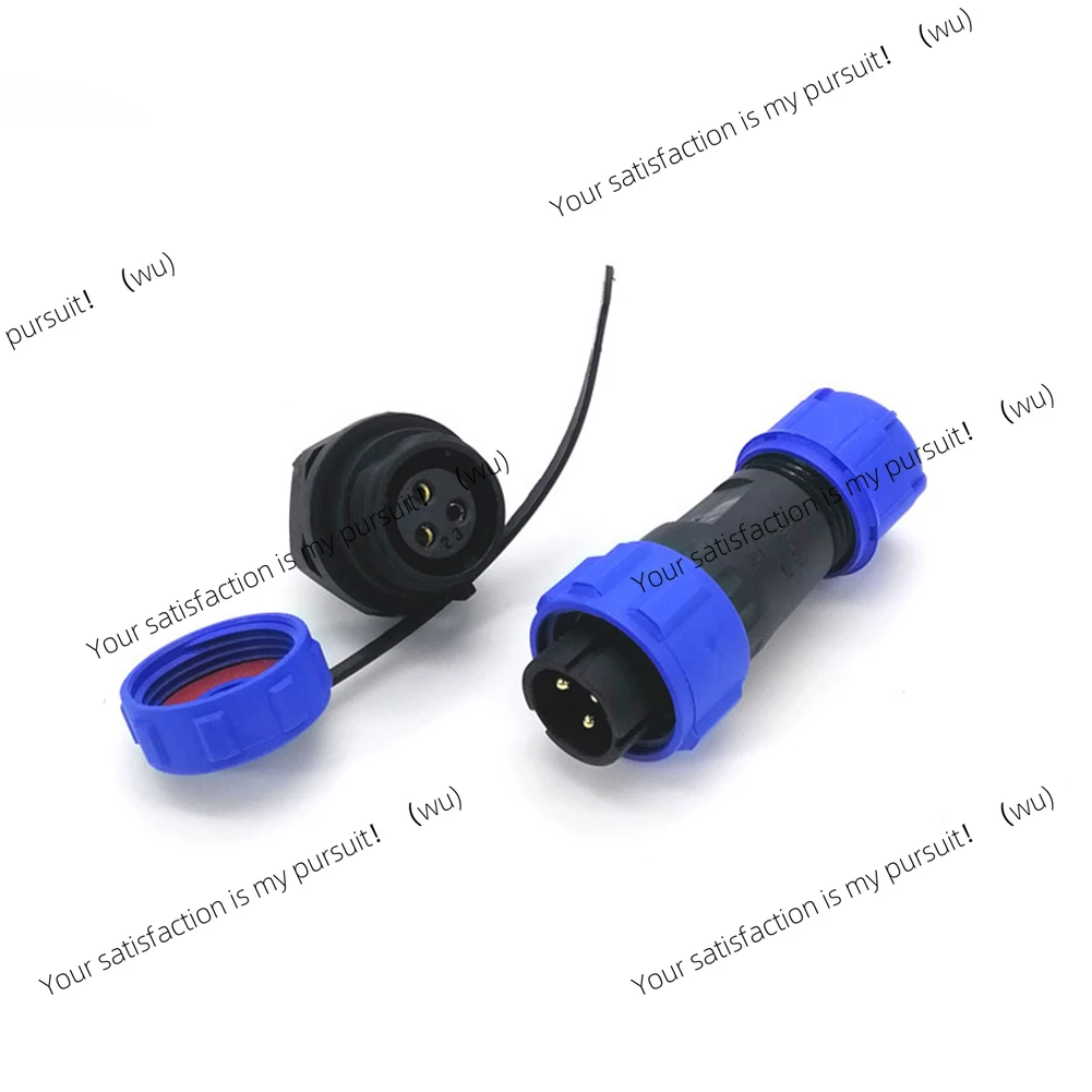 For Outdoor Applications IP68 Waterproof Connector Harsh Environments Dustproof High-Temperature Resistance Rated Current 5A-25A