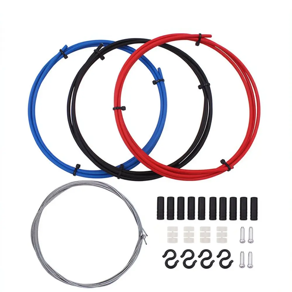 For For X CANSUN Bicycle Gear Brake Cable Housing Universal MTB Road Bike Wire Set Smooth Transmission Cycling Supplies