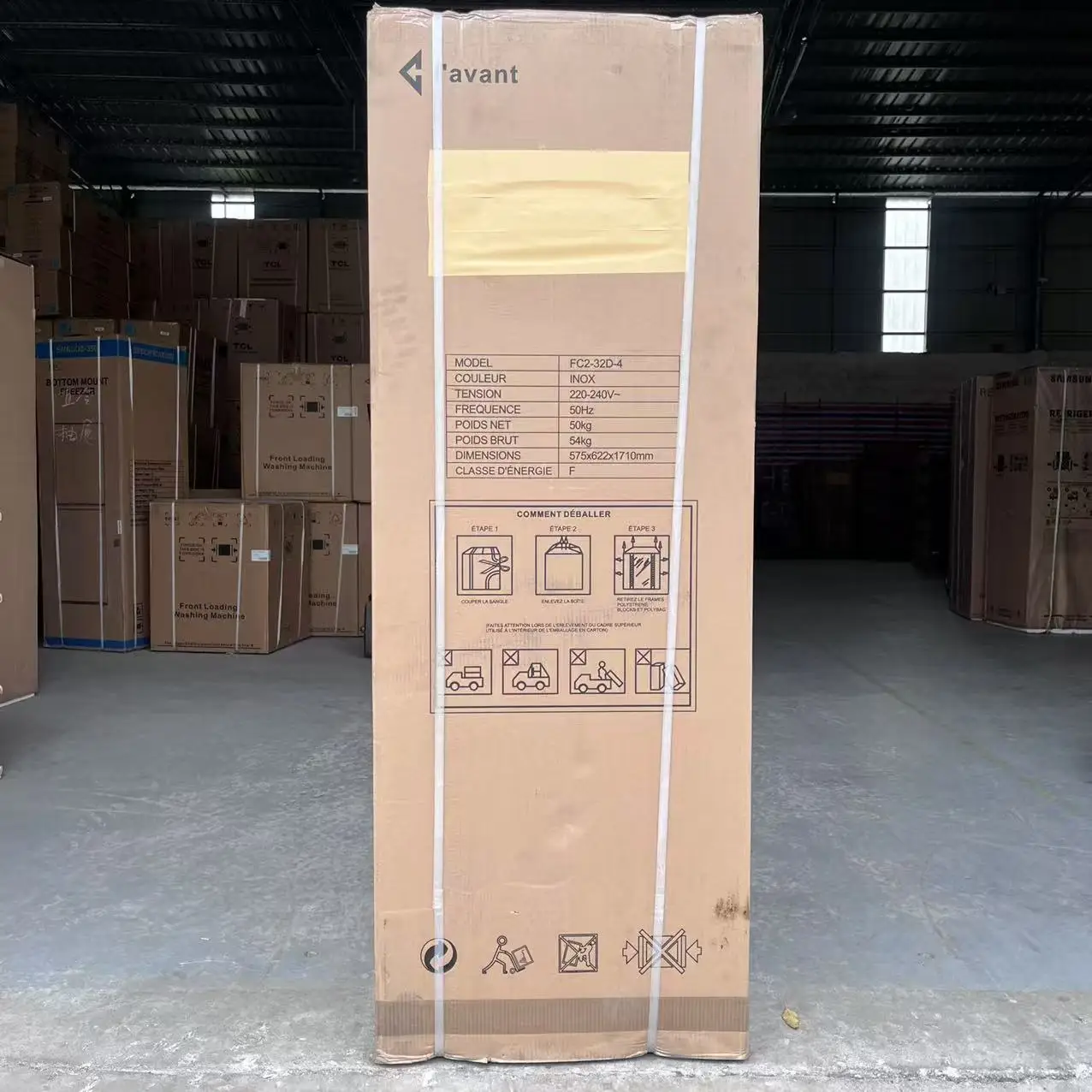 Upright Free Standing Double Door Top Freezer Fridge With Water Dispenser 290L for Home Double Door  Frigorifero 220V 50/60HZ