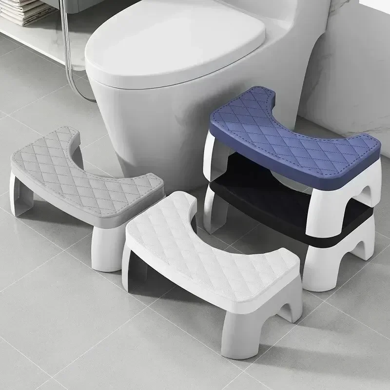 Hot Sale Portable Plastic Stool Non-Slip Squatty Step for Bathroom and Toilet Training for Kids and Adults