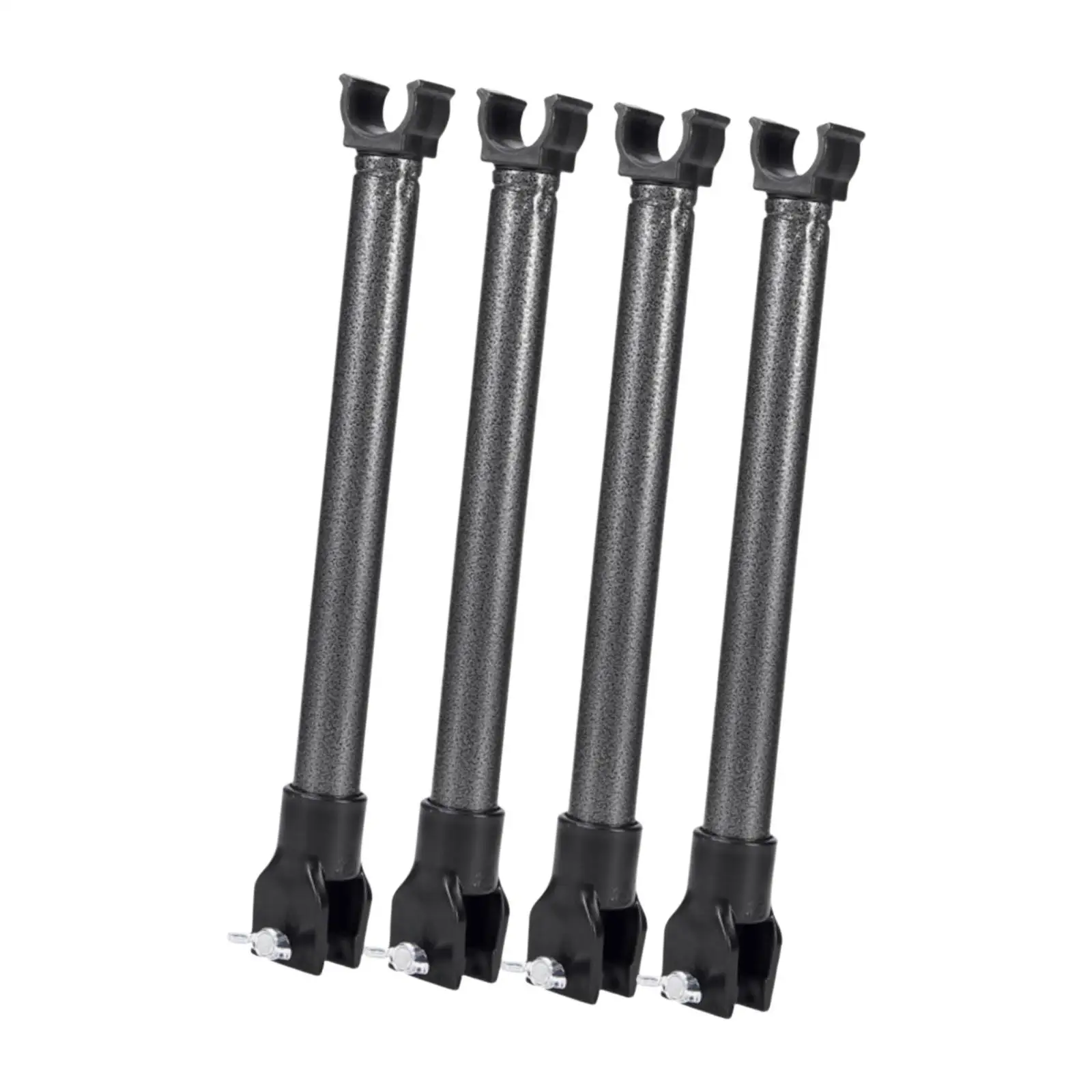 4Pcs Camping Cart Table Support Rods Accessories Replace Sturdy Metal Furniture Leg Desk Legs for Backpacking Backyard Outdoor