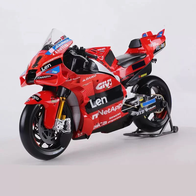 

Maisto масштаб 1:6 Desmosedici GP 2024, имитация сплава мотоцикла, модель автомобиля, классический сувенир для взрослых, подарок, статический дисплей